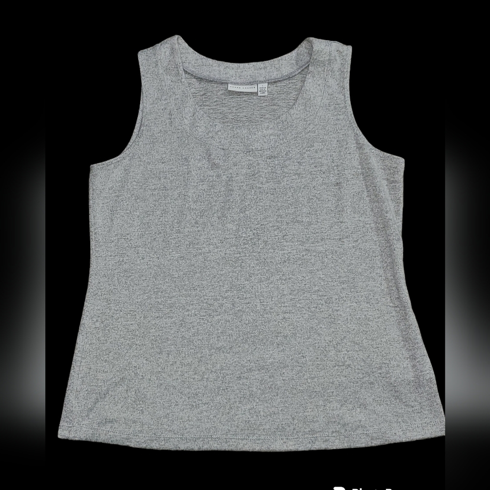 Susan Graver soft‎ gray tank L
